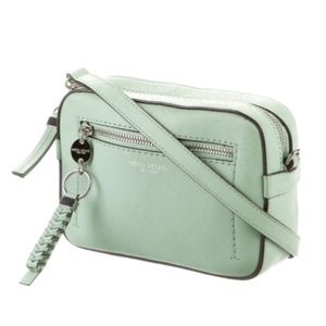 Henri Bendel Purse Turquoise Blue Green Designer Original Vintage NYC